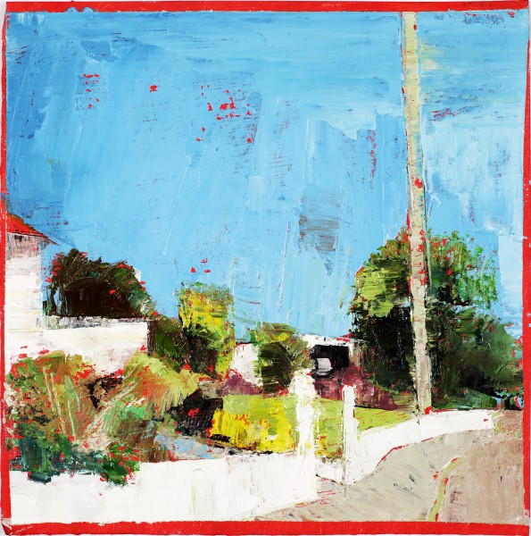 Everything in the Garden, Oil on prepared card, 25.5 x 25.5cm, 2011