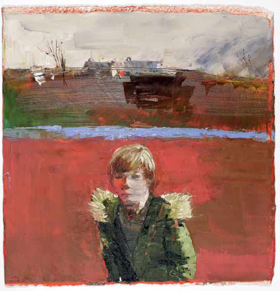 Parka, 28 x 28 cm, oil on prepared paper, 2008