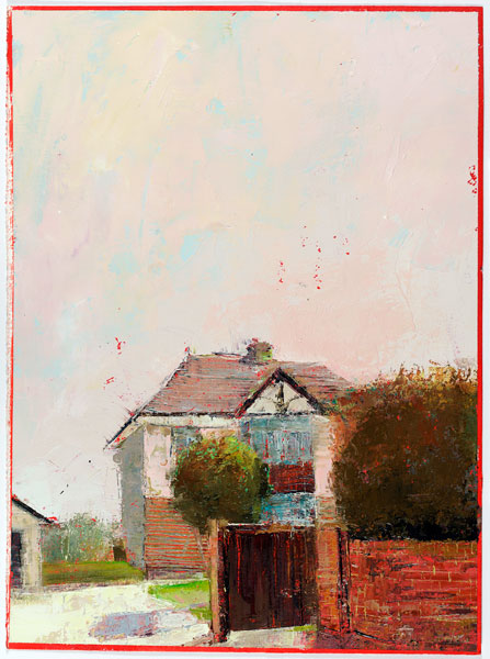Rosy, 38 x 28 cm, Oil on prepared card, 2012
