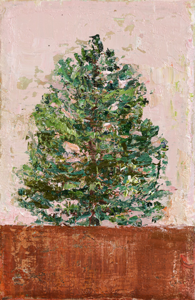 SUMMER CHRISTMAS, 15 x 12.5 cm, Oil on Canvas, 2014