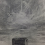 Earth & Sky, 84 x 60 cm, Charcoal on Paper, 2015